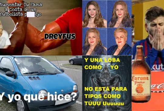 Los memes estallaron luego de la canción de Shakira hacia Gerard Piqué.