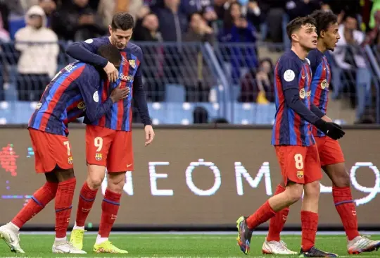 Barcelona venció al Real Betis en la semifinal de la Supercopa de España