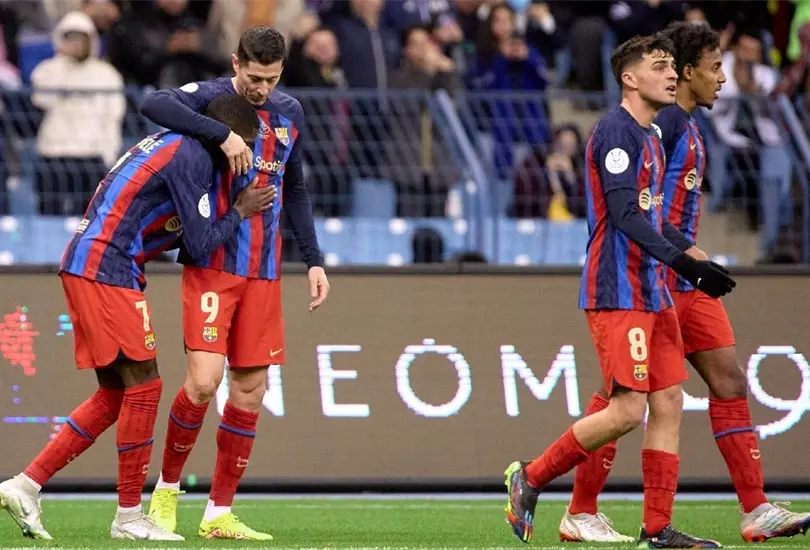 Barcelona venci&oacute; al Real Betis en la semifinal de la Supercopa de Espa&ntilde;a