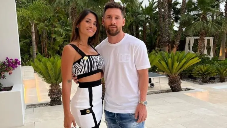 Antonela Roccuzzo y Lionel Messi son una de las parejas más mediáticas del futbol. Foto: @antonelaroccuzzo