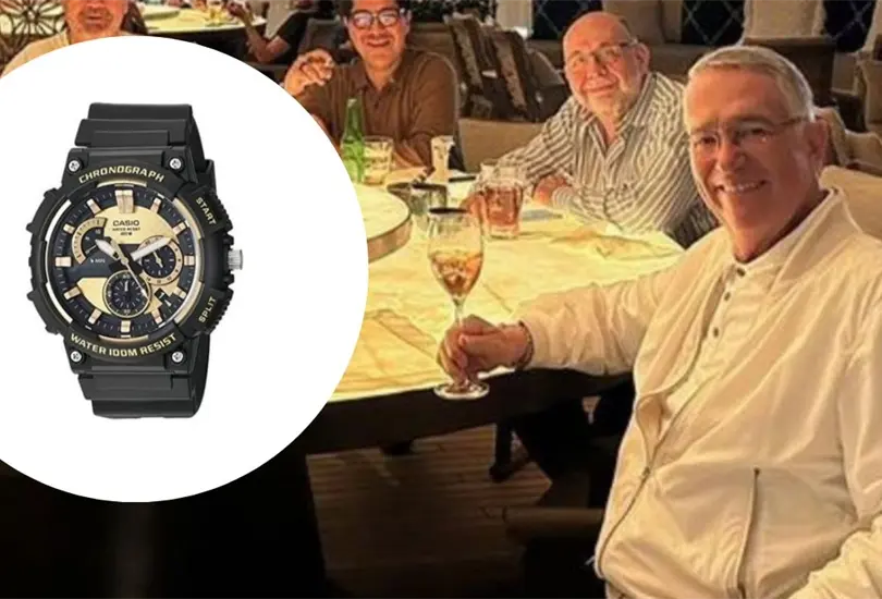 Ricardo Salinas Pliego puso en oferta los relojes Casio tras la polémica que se armó con la canción de Shakira. Ricardo Salinas Pliego puso en oferta los relojes Casio tras la polémica que se armó con la canción de Shakira.