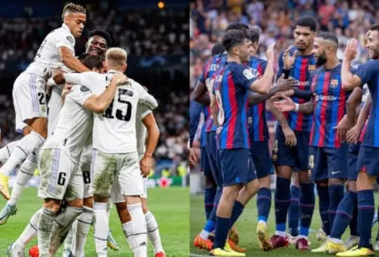 El Real Madrid y Barcelona disputarán un título más en su historia. 