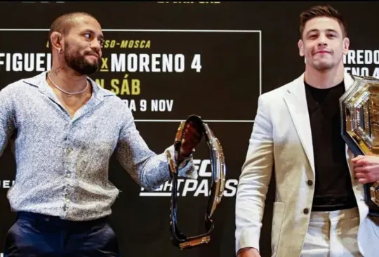 Brandon Moreno completará su serie de cuatro peleas por el cinturón de campeón de la UFC ante Figueiredo, donde se embolsó grandes cantidades de dinero.