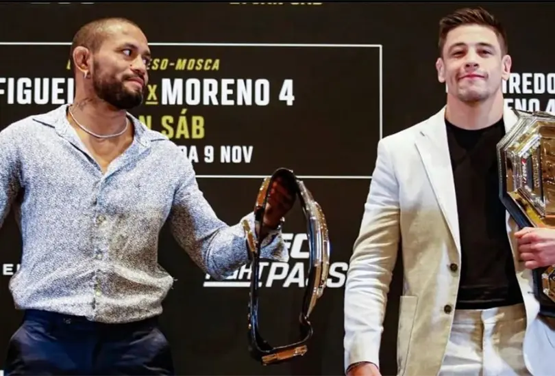 Brandon Moreno completar&aacute; su serie de cuatro peleas por el cintur&oacute;n de campe&oacute;n de la UFC ante Figueiredo, donde se embols&oacute; grandes cantidades de dinero.
