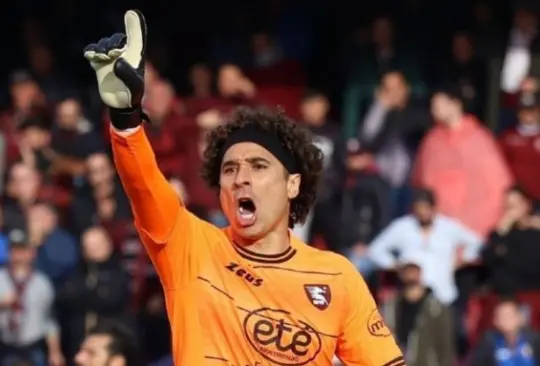 Guillermo Ochoa rompió una nueva marca en Europa al convertirse en el portero con más atajadas en las principales ligas de Europa con el Salernitana.