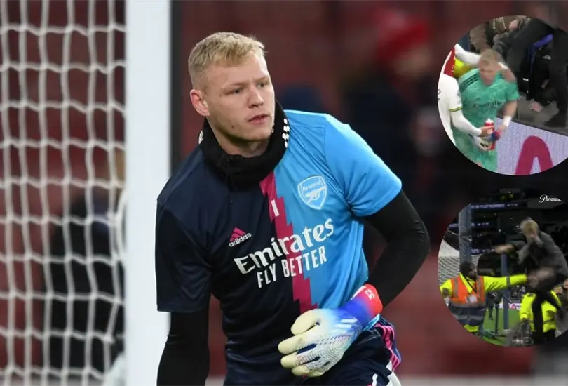 Las autoridades identificaron al aficionado del Tottenham que agredi&oacute; a Aaron Ramsdale, portero del Arsenal