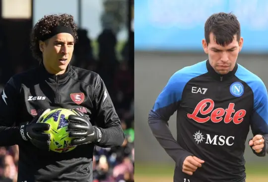 Guillermo Ochoa e Hirving Chucky Lozano se enfrentarán en el Salernitana vs Napoli Guillermo Ochoa e Hirving Chucky Lozano se enfrentarán en el Salernitana vs Napoli