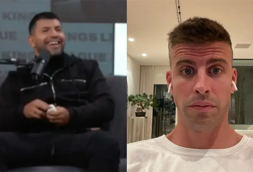 Kun Ag&uuml;ero volvi&oacute; a vacilar a Gerard Piqu&eacute; con respecto al tema de Bizarrap y Shakira.