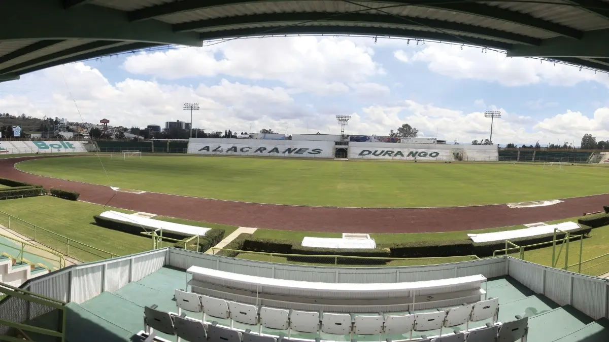 FRANCISCO ZARCO. La casa de los Alacranes de Durango es parte del &aacute;rea estudiantil de la Universidad Ju&aacute;rez del Estado de Durango. Ha albergado partidos de Ascenso MX, Segunda y Tercera Divisi&oacute;n.