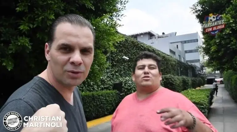 Christian Martinoli no soportó que lo confundieran con André Marín. Foto: Captura de pantalla.