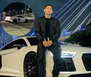 Reportan que Gerardo Arteaga habría sufrido accidente en su Audi R8 en Guadalajara