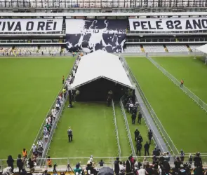 ¡Emotivo! Los conmovedores momentos del funeral de Pelé