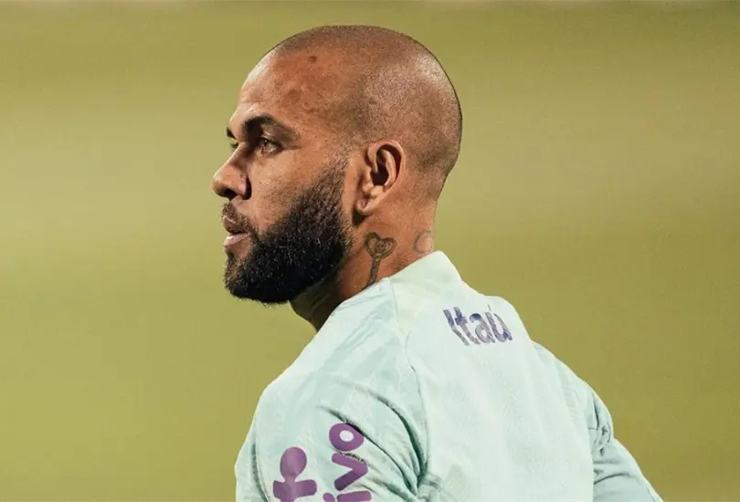 Dani Alves vive momentos complicados con la justicia de Barcelona, Espa&ntilde;a.
