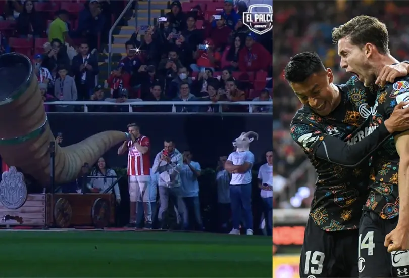 Las Chivas hicieron una ceremonia especial para su debut en casa dentro del Clausura 2023. Las Chivas hicieron una ceremonia especial para su debut en casa dentro del Clausura 2023.