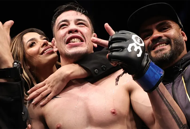 Brandon Moreno fue a Brasil a vencer a Deiveson Figueiredo para coronarse nuevamente campe&oacute;n de las 125 libras de la UFC.