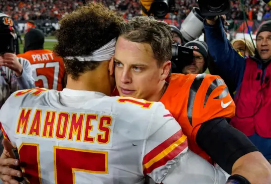 Los Playoffs de la NFL ofrecerán los últimos dos encuentros antes del Super Bowl donde destaca el duelo de Patrick Mahomes y Joe Burrow.