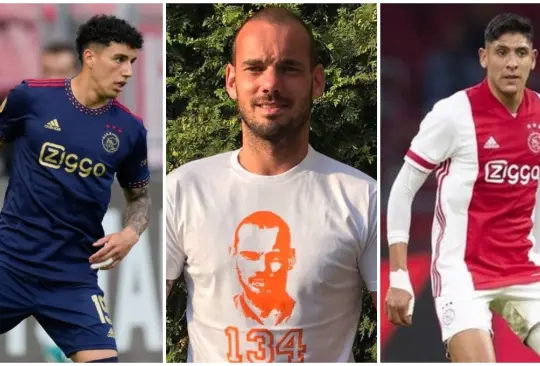 Wesley Sneijder volvió a crear polémica después de que lanzó duras críticas a Edson Álvarez y Jorge Sánchez tras los últimos resultados del Ajax.