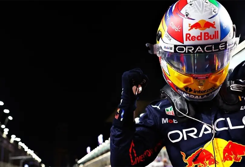 Los cascos que usa Checo P&eacute;rez pueden ser comprados