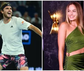VIDEO: ¡Qué galán! La frase de Stefanos Tsitsipas con la que espera ´conquistar´ a Margot Robbie