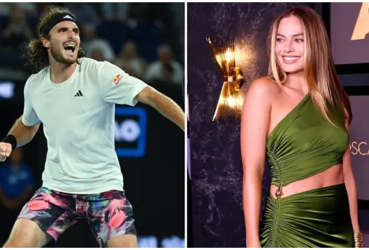 Stefanos Tsitsipas sorprendió al mandarle un mensaje a Margot Robbie para que lo vaya a ver jugar en sus próximos partidos al Australian Open.