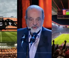 Carlos Slim: Los estadios que ha construido en el futbol de Europa