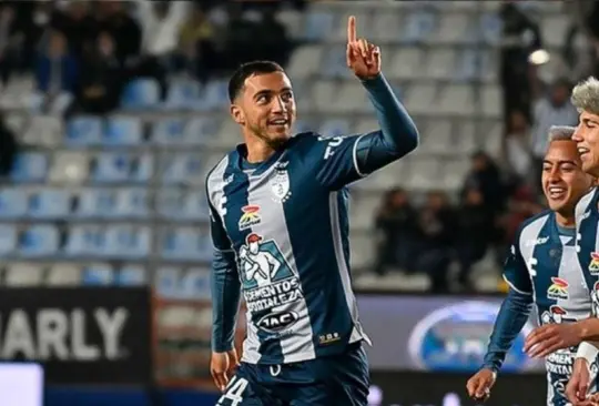 Luis Chávez ya logró marcar su primer gol en el Clausura 2023 con Pachuca.