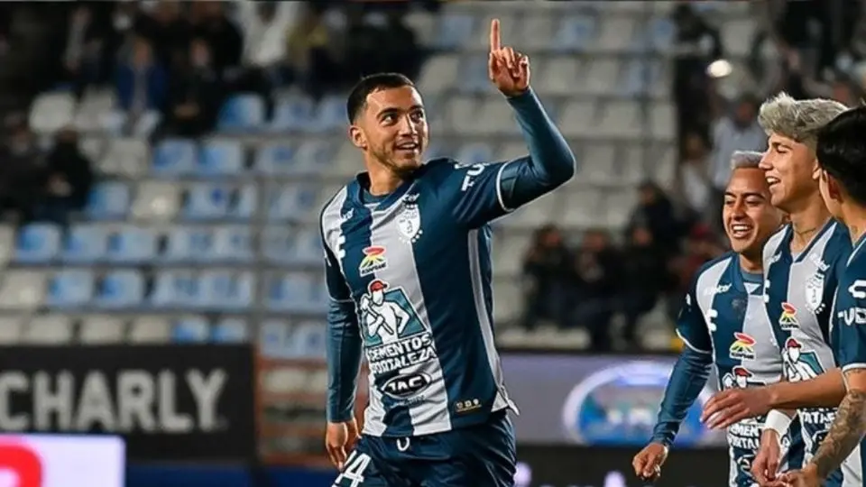 Luis Ch&aacute;vez ya logr&oacute; marcar su primer gol en el Clausura 2023 con Pachuca.