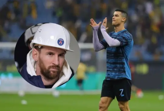 Cristiano Ronaldo fue intimidado por la afición del Al Ittihad luego de que corearan el nombre de Messi.