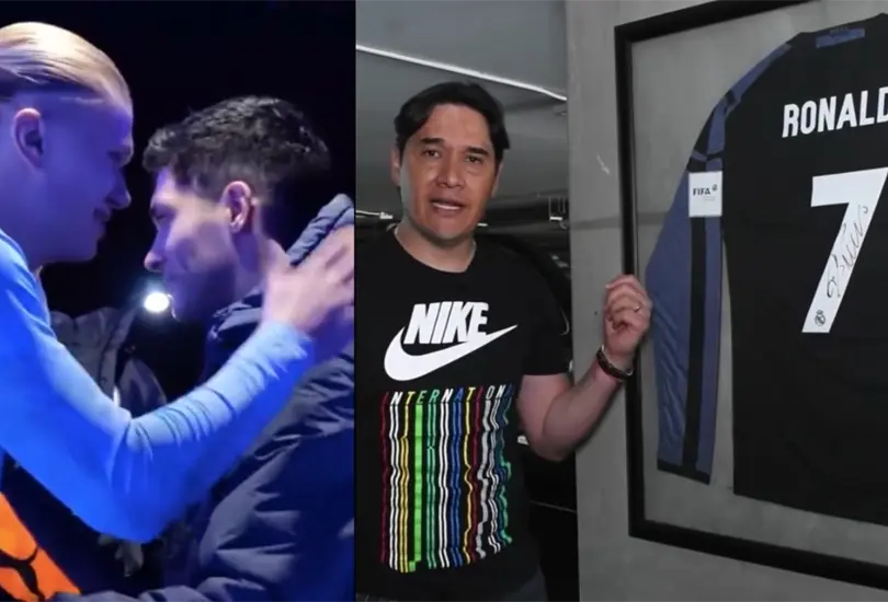 Varios futbolistas y exfutbolistas del Am&eacute;rica han intercambiado camiseta con grandes figuras.