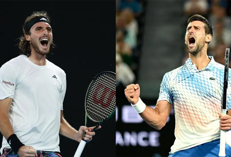 St&eacute;fanos Tsitsip&aacute;s y Novak Djokovic definir&aacute;n el Individual Masculino del Australian Open 2023.