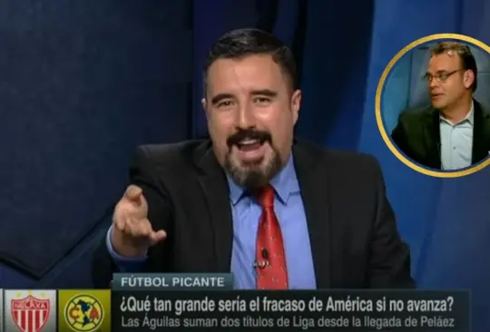 Álvaro Morales en una ocasión insultó la forma que tiene David Faitelson para hacer televisión.