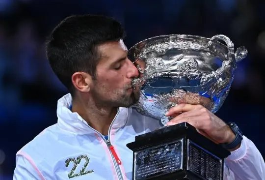 Novak Djokovic es uno de los tenistas más ganadores en la historia del Australian Open