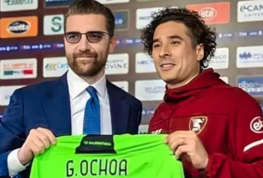 Guillermo Ochoa podría debutar con el Salernitana ante el campeón de la Serie A, para comenzar su segunda etapa por el viejo continente.