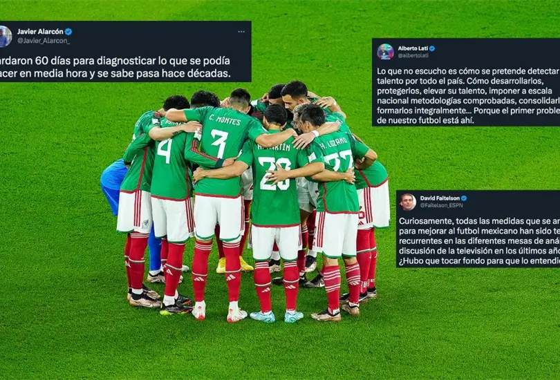 David Faitelson y otros comunicadores criticaron el proyecto de la Selecci&oacute;n Mexicana rumbo al Mundial del 2026