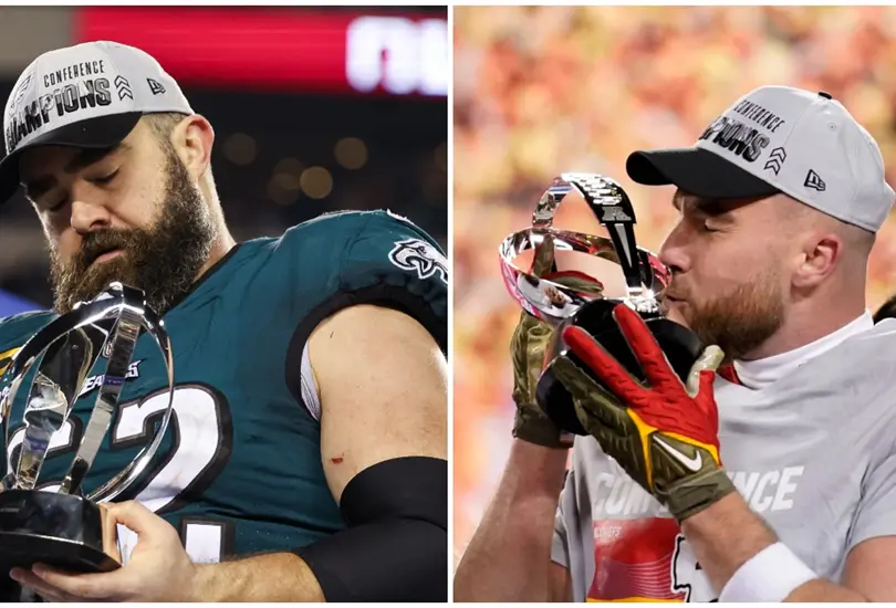 Jason y Travis Kelce har&aacute;n historia en la NFL al ser los primeros hermanos en enfrentarse en un Super Bowl, sin embargo, se han enfrentado antes por un trofeo. 