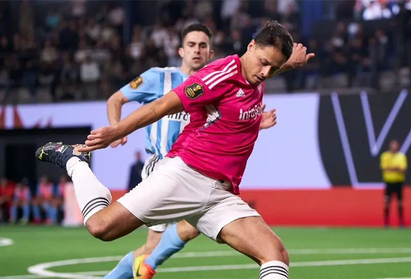 Chicharito Hern&aacute;ndez jug&oacute; en el inicio de la Kings League