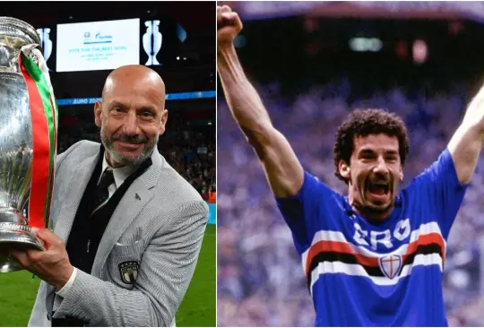 Gianluca Vialli falleció y dejó un gran legado en el futbol italiano. 