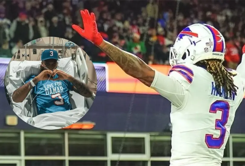 Damar Hamlin gan&oacute; el partido m&aacute;s importante de su vida.