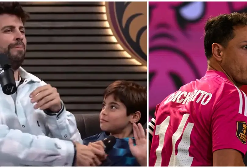 Milan Piqu&eacute; apareci&oacute; en la &uacute;ltima transmisi&oacute;n de la Kings League con su padre donde pidi&oacute; el regreso del Chicharito y gener&oacute; pol&eacute;mica.