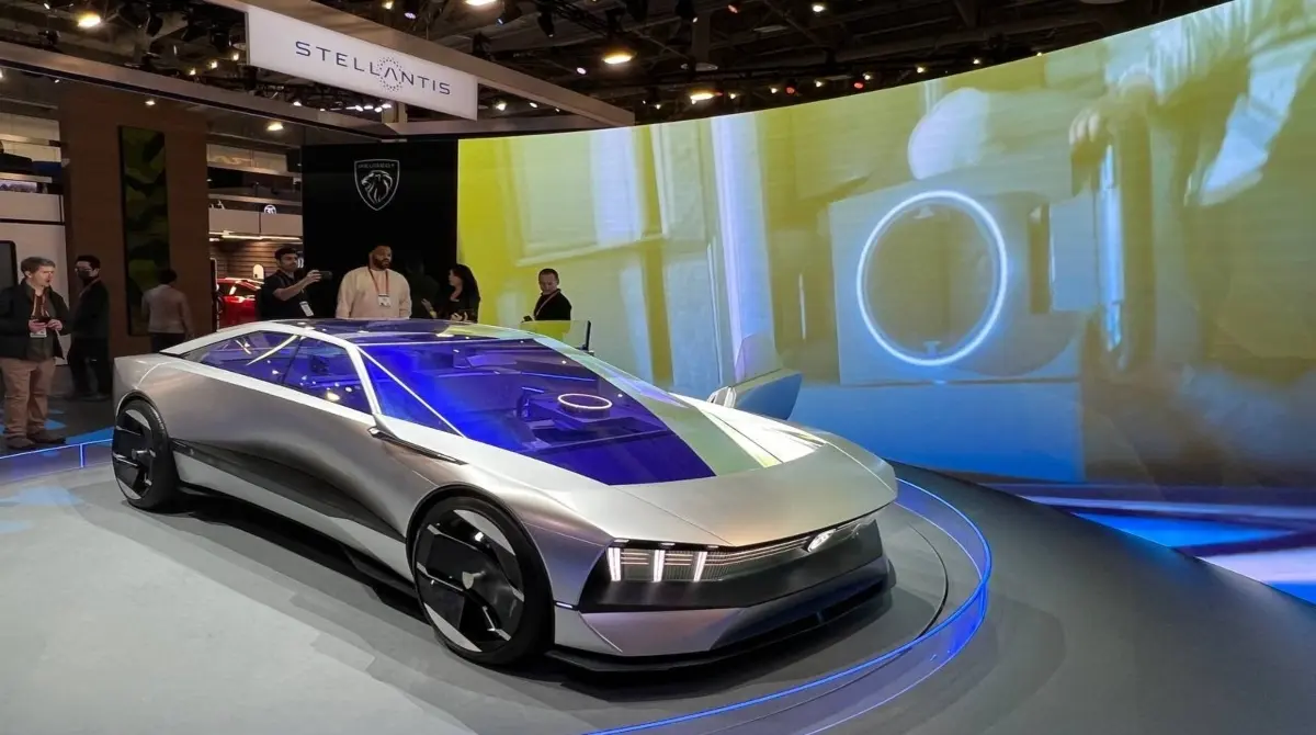 Uno de los coches presentados en el Consumer Electronic Show fue el Inception de Peugeot.