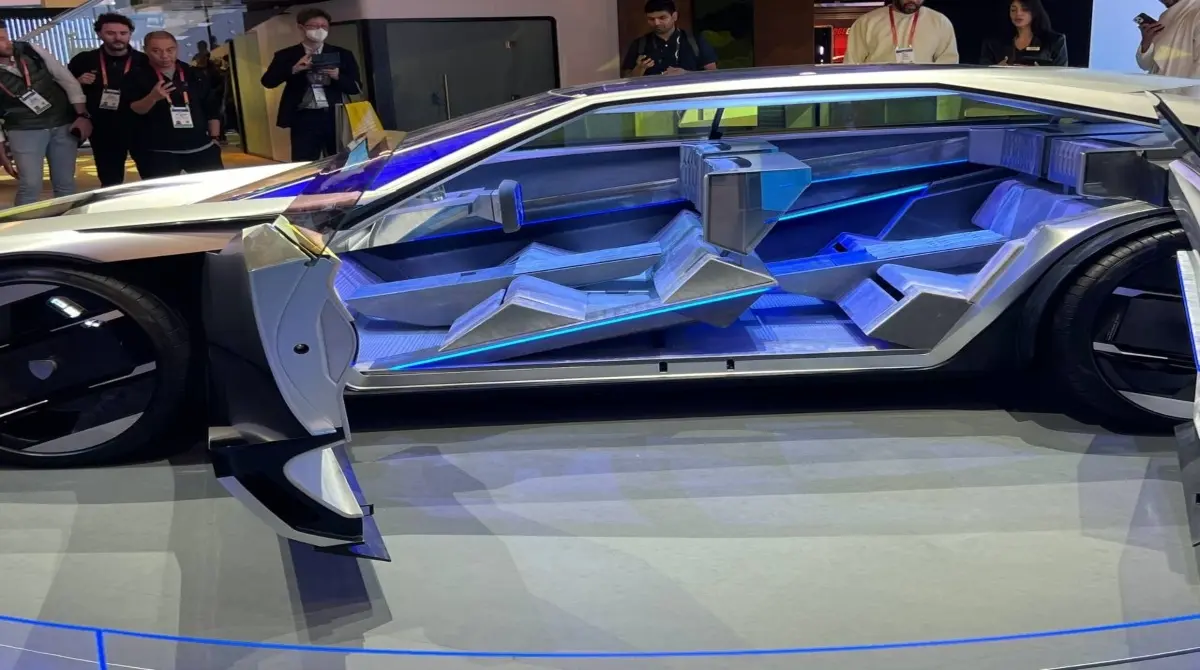 Los interiores del Peugeot Inception