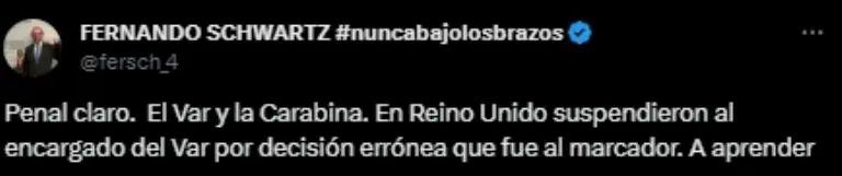 Captura de pantalla de las reacciones de Chivas.