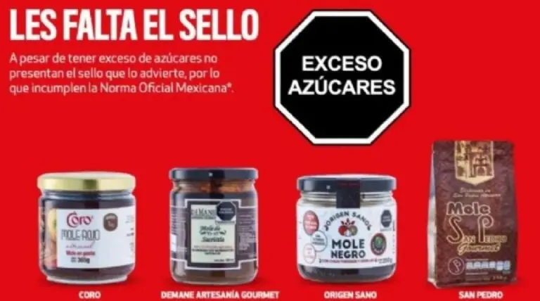 Estos son los moles que no pasaron las pruebas. Twitter @RdelConsumidor