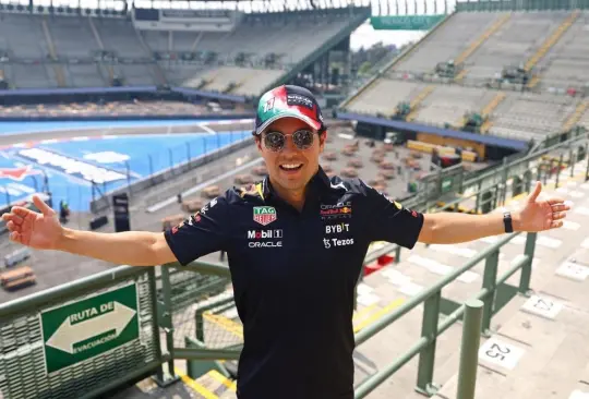 Checo Pérez le gusta competir en el GP de México y siempre obtiene buenos resultados