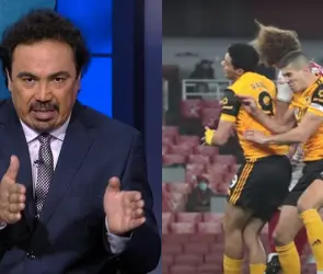 Hugo Sánchez "maldice" a David Luiz por entrada que acabó con el prime de Raúl Jiménez