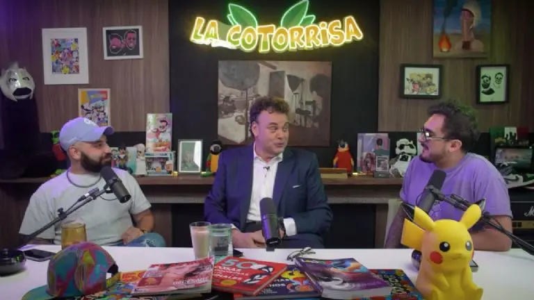 Faitelson no dudó en bromear en La Cotorrisa. (Screenshot)