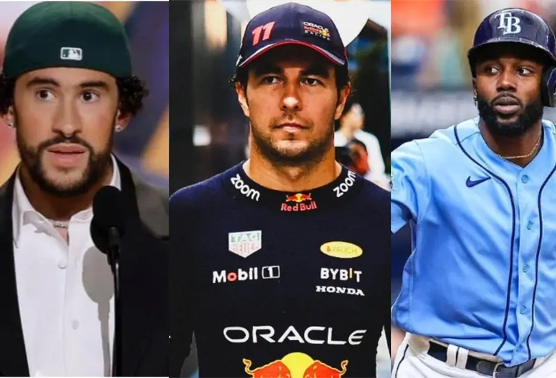 Bad Bunny le dedic&oacute; mensajes a Checo P&eacute;rez y a Randy Arozarena en canciones de su nuevo &aacute;lbum.