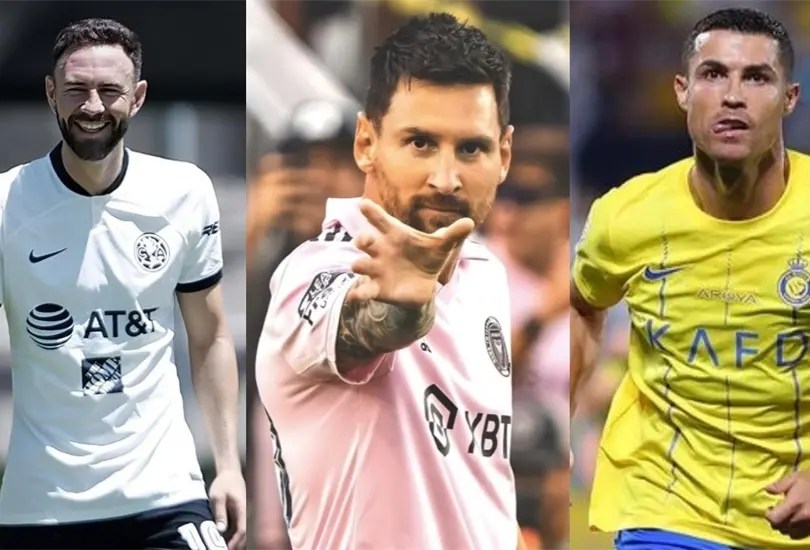 Miguel Lay&uacute;n caus&oacute; pol&eacute;mica despu&eacute;s de que se compar&oacute; con Lionel Messi y Cristiano Ronaldo tras su retiro.