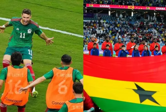 La Selección de México se enfrentará a la Selección de Ghana.