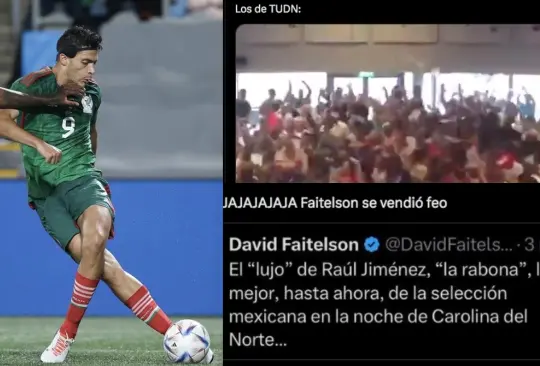 El intento de centro de rabona de Raúl Jiménez fue criticado tras ser enaltecido por TUDN.